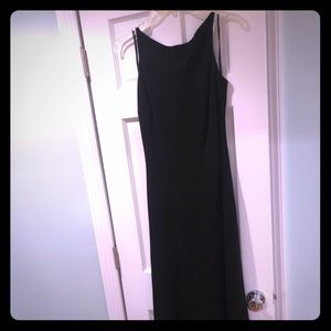 Ralph Lauren Long Black Dress/Gown Size 8